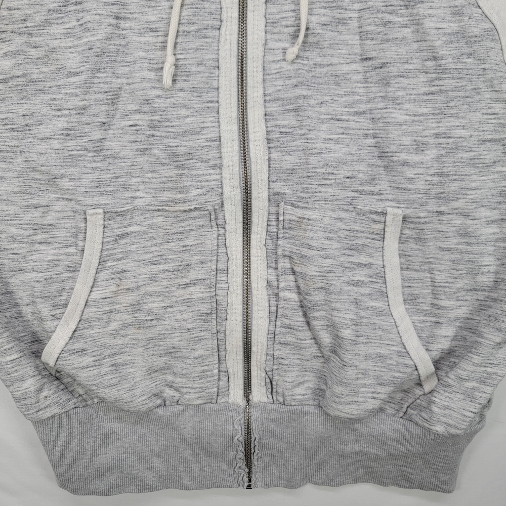 FP Movement by Free People Gray and White Hoodie Sweater Medium - Picture 3 of 7